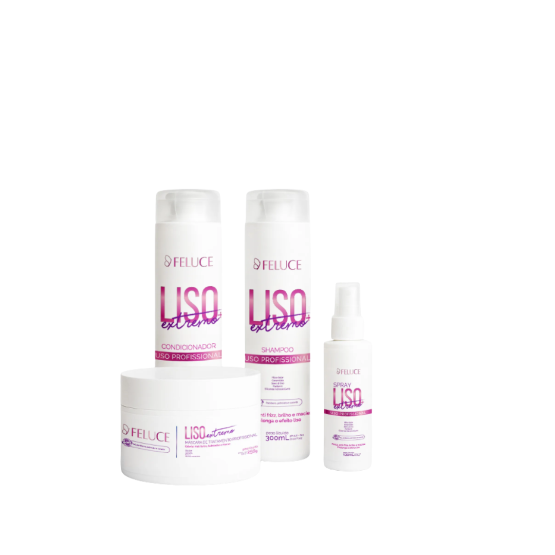 Kit Liso+ Extremo Capelli perfettamente lisci e sani. (Questo prodotto non è un prodotto lisciante)
