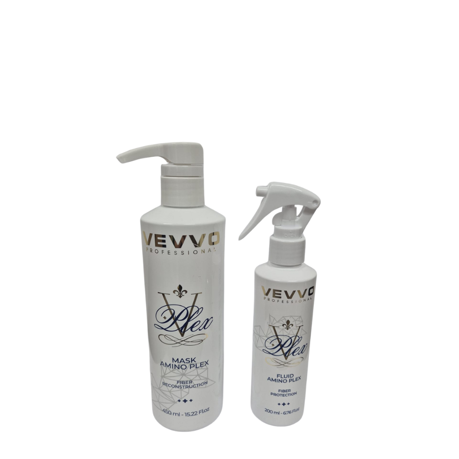 kit Amino Plex Vevvo Professional per capelli dannificati e elastici