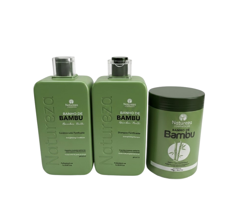 Kit Banho de bambù