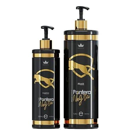 Ana Paula Carvalho Kit Basic Pantera Negra Shampoo + Maschera passo 02. ( uso professionale )