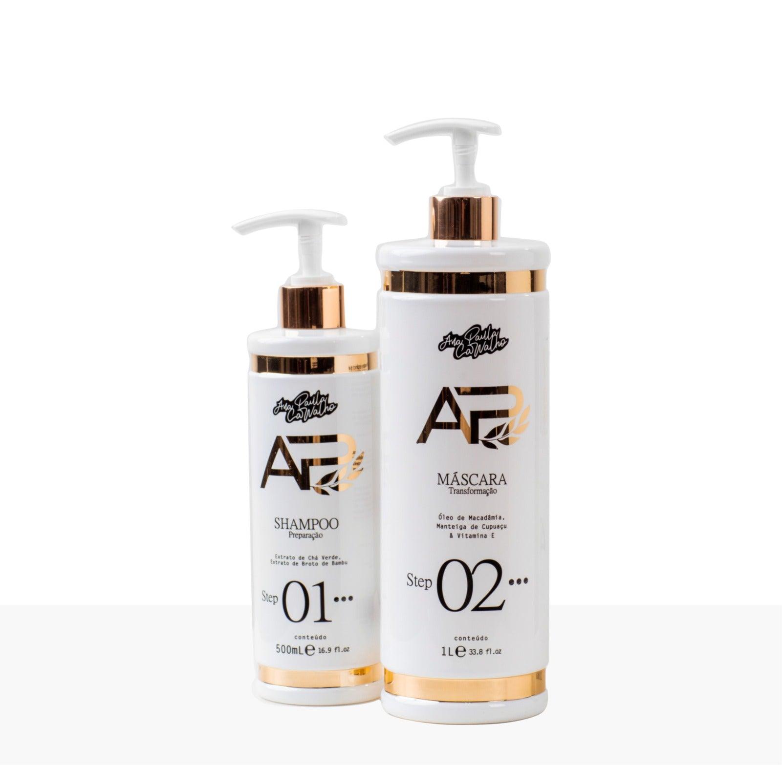 Ana Paula Carvalho Liso Lambido Shampoo + Maschera passo 02 ( uso professionale )