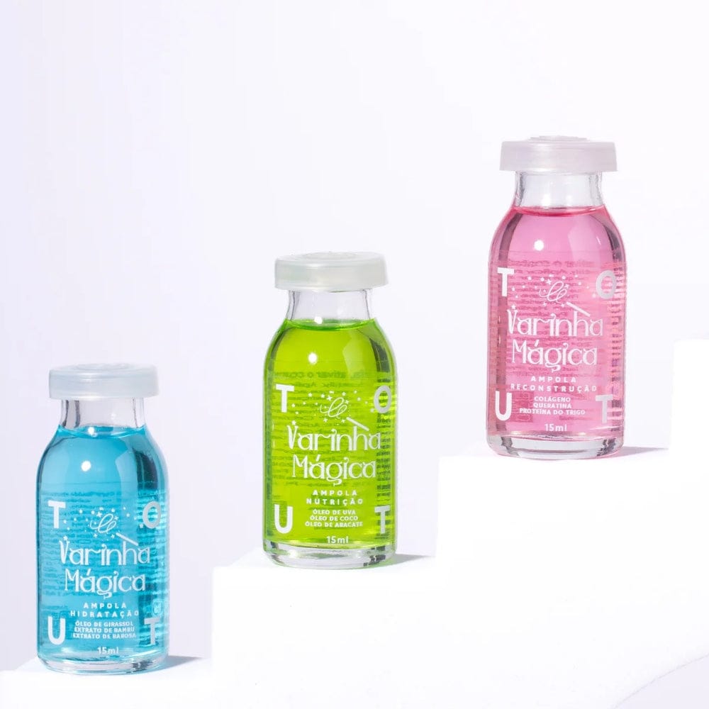 Kit fiale idratante, nutritiva e ricostruente (senza ampolla matizador)
