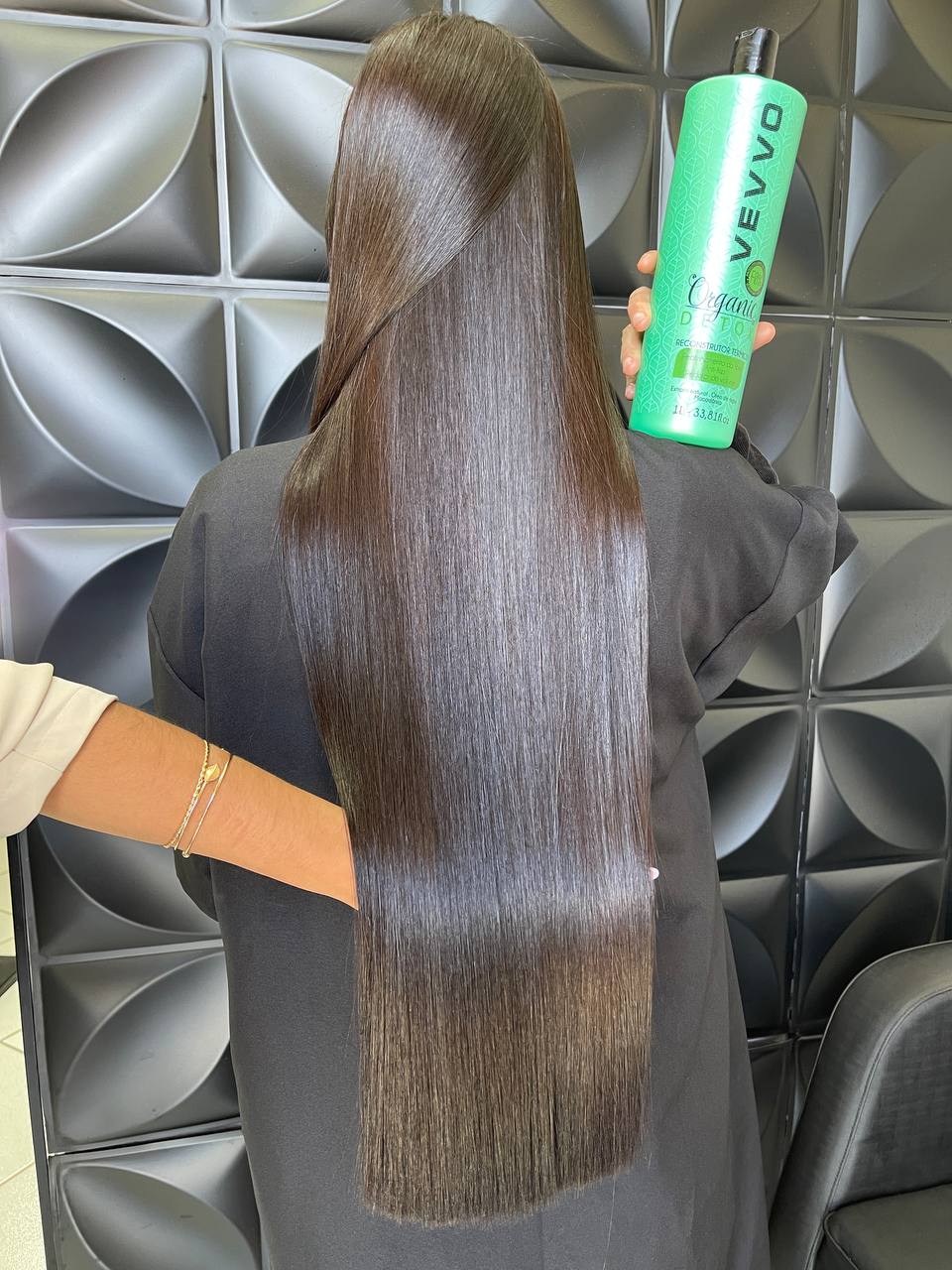 Kit Linea Premium Organic Nanoplastia ( Uso Professionale) Shampoo 1L Lisciante 1L Protezione termica 120ml