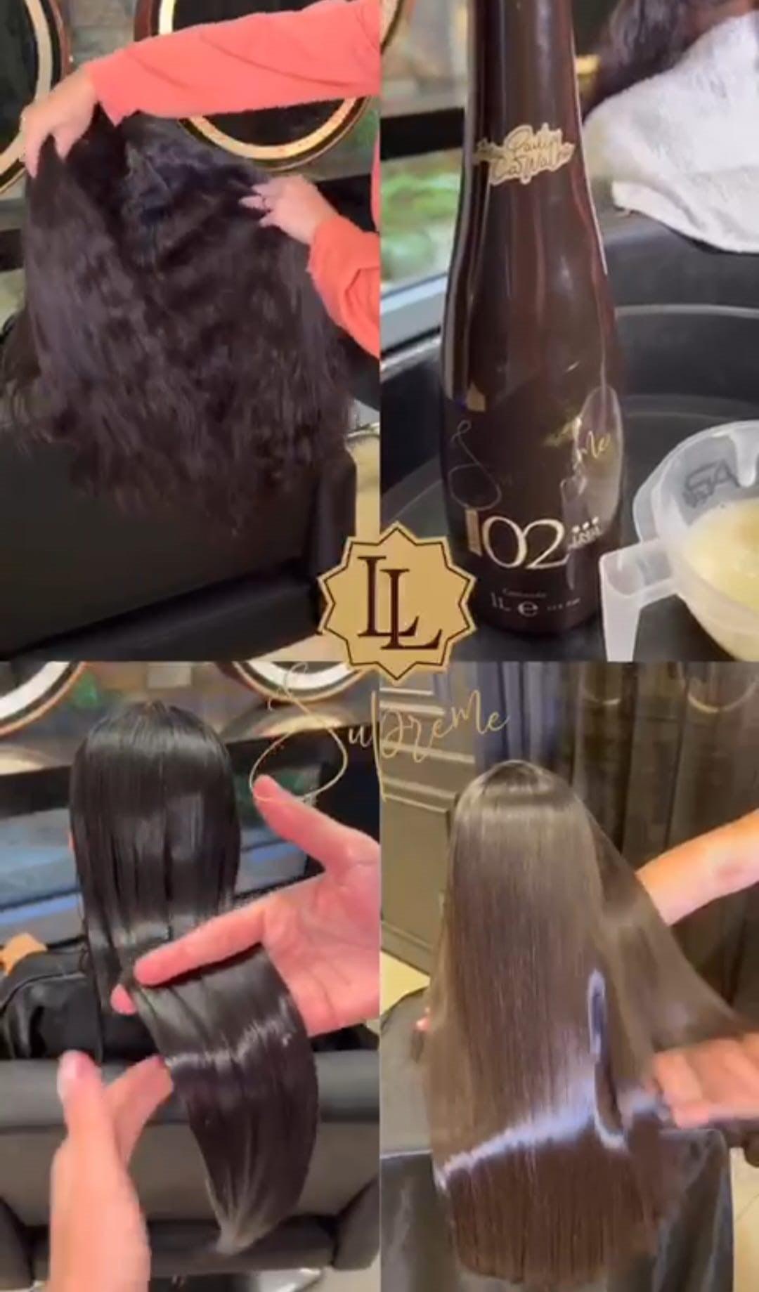 Ana Paula Carvalho Kit Basic LL Supreme shampoo+ maschera passo 02. ( uso professionale )