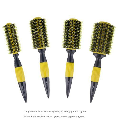 Spazzola Professionale in ceramica termica a setole miste