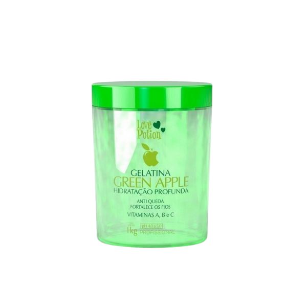 Gelatina Idratante Green Apple 1kg