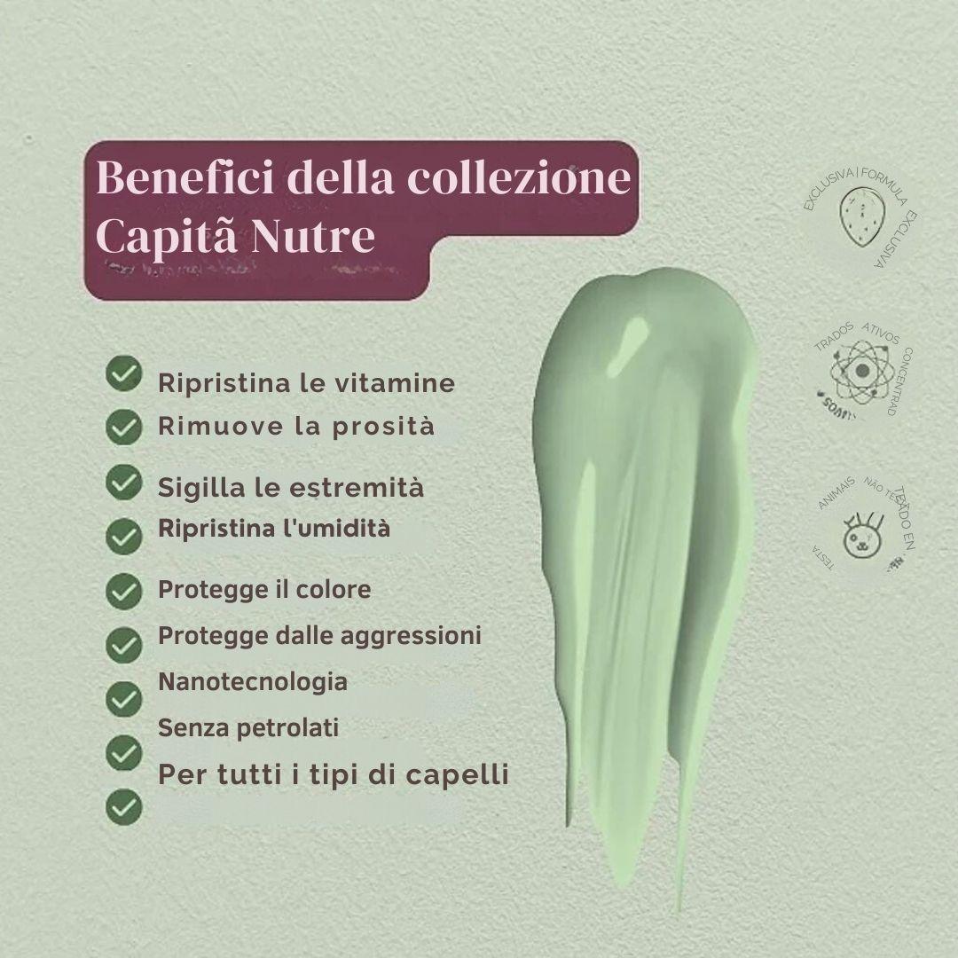 Collezione Capitã Nutre Personal Care (nutrimento profondo dei capelli danneggiati )