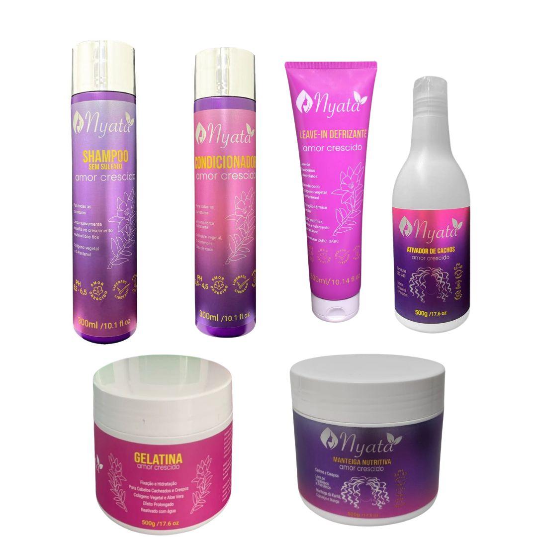 Kit Nyata Cosmetico- Trattamento per capelle ricci Home Care