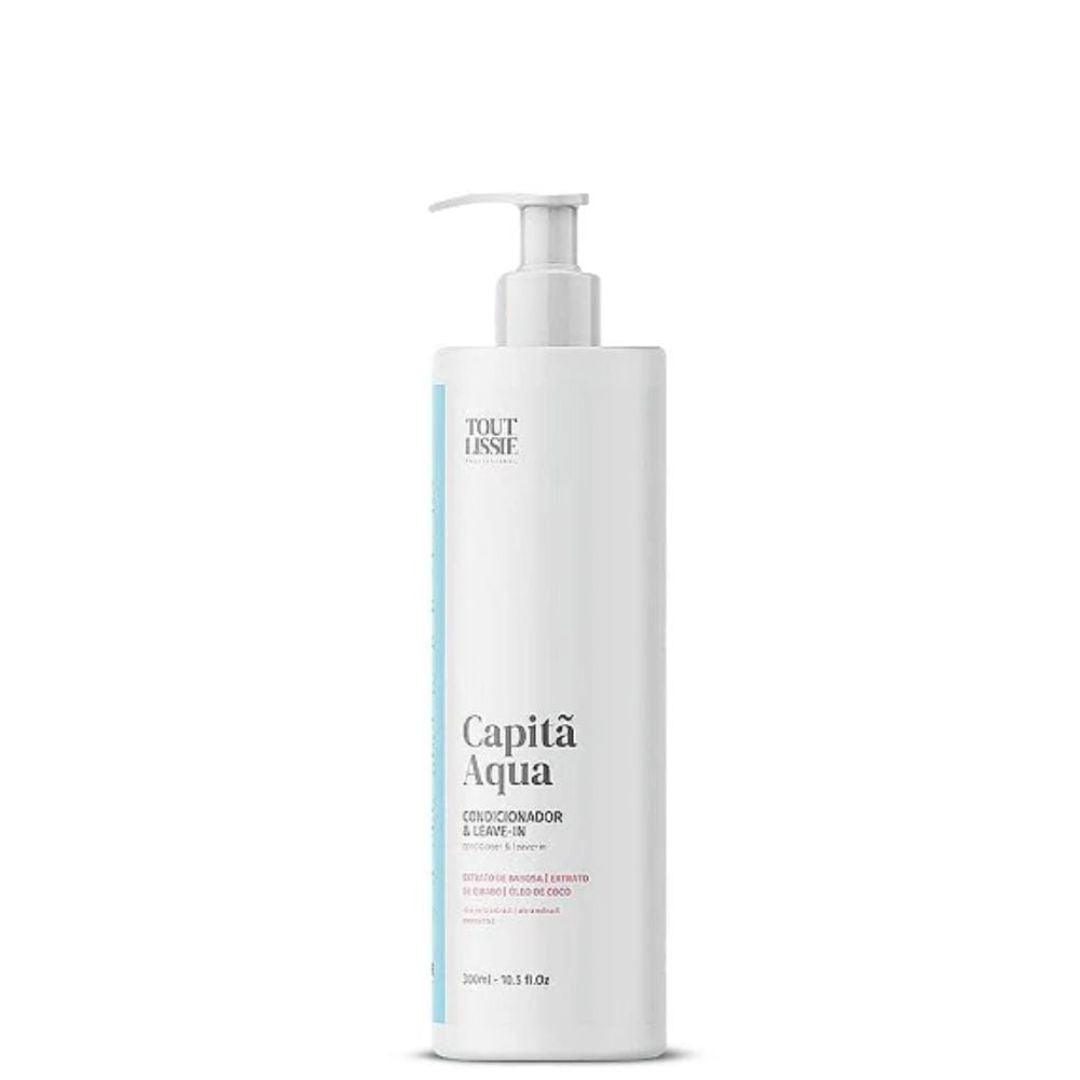 Condicionador & Leave-in Hidratante 300ml - Capitã Aqua  2 em 1