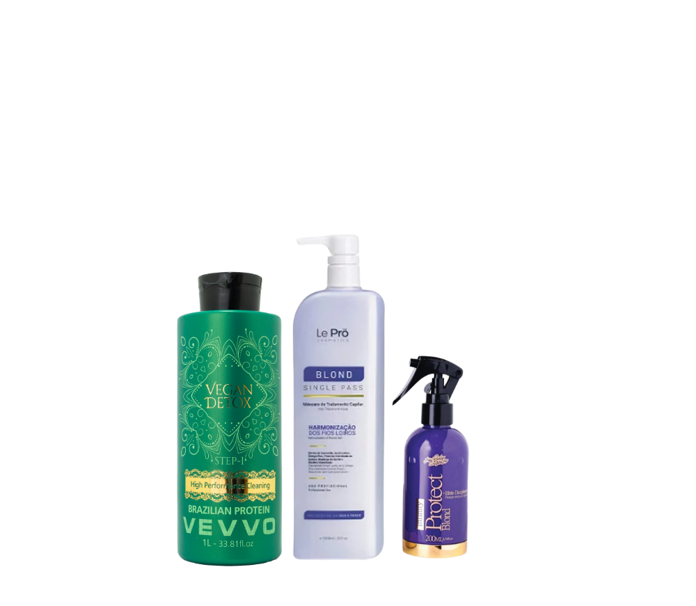 Kit Organic Blond – Single Pass * Uso Professionale*