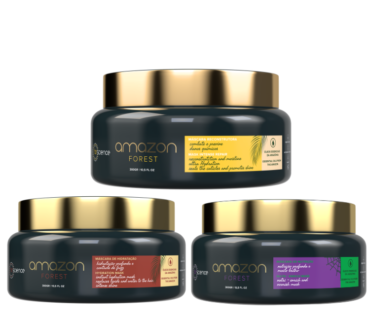 Kit Cronograma Machere Amazon Forest