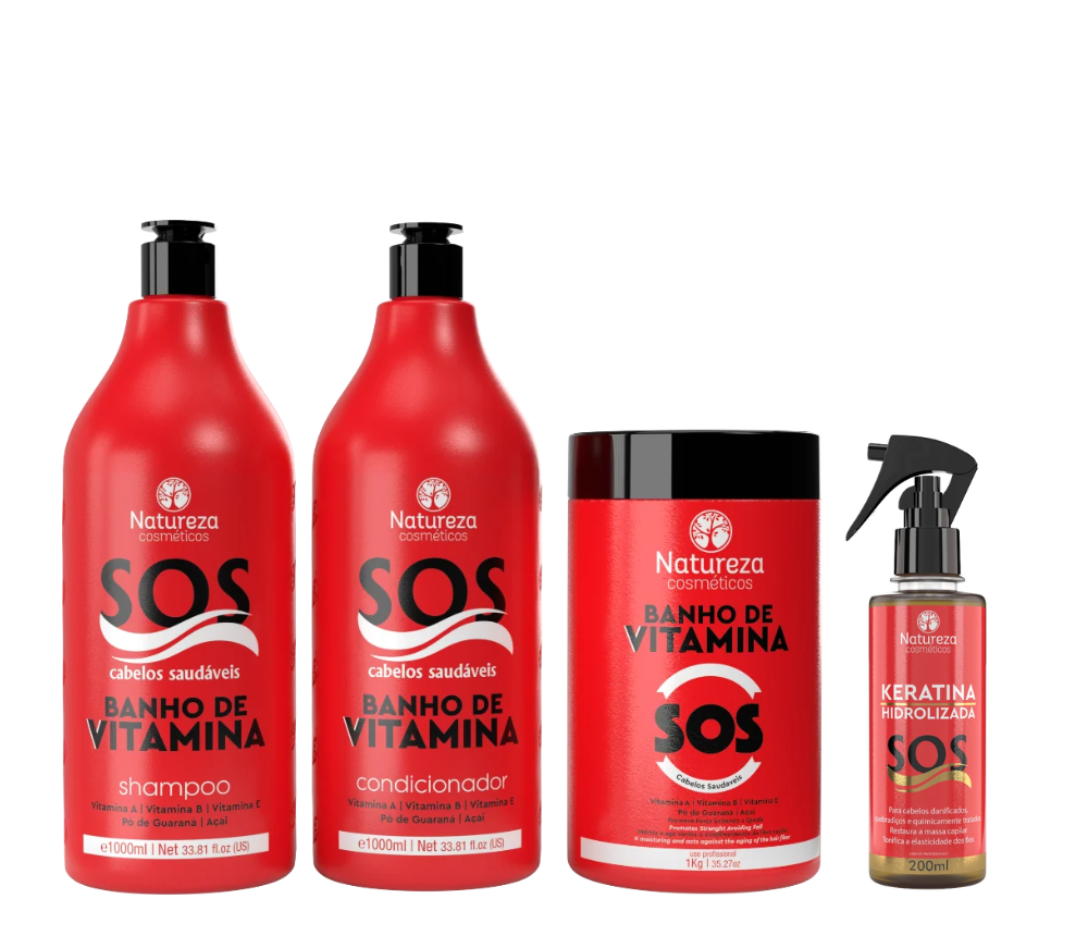 Kit de Baño de Vitamina S.O.S Profesional