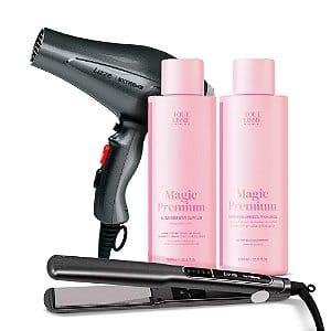 Kit professional, alisado, plancha,secador e photon 1 luz 