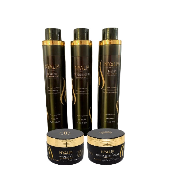 Kit Professionale Premium di ricostruzione intensiva per capelli  danneggiate